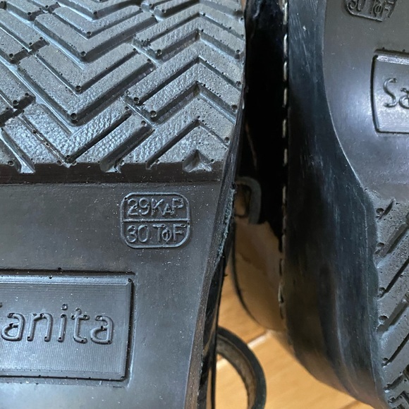 Last Pair!  Sanita Marcelle Clog Mary Jane - Black - Picture 4 of 8